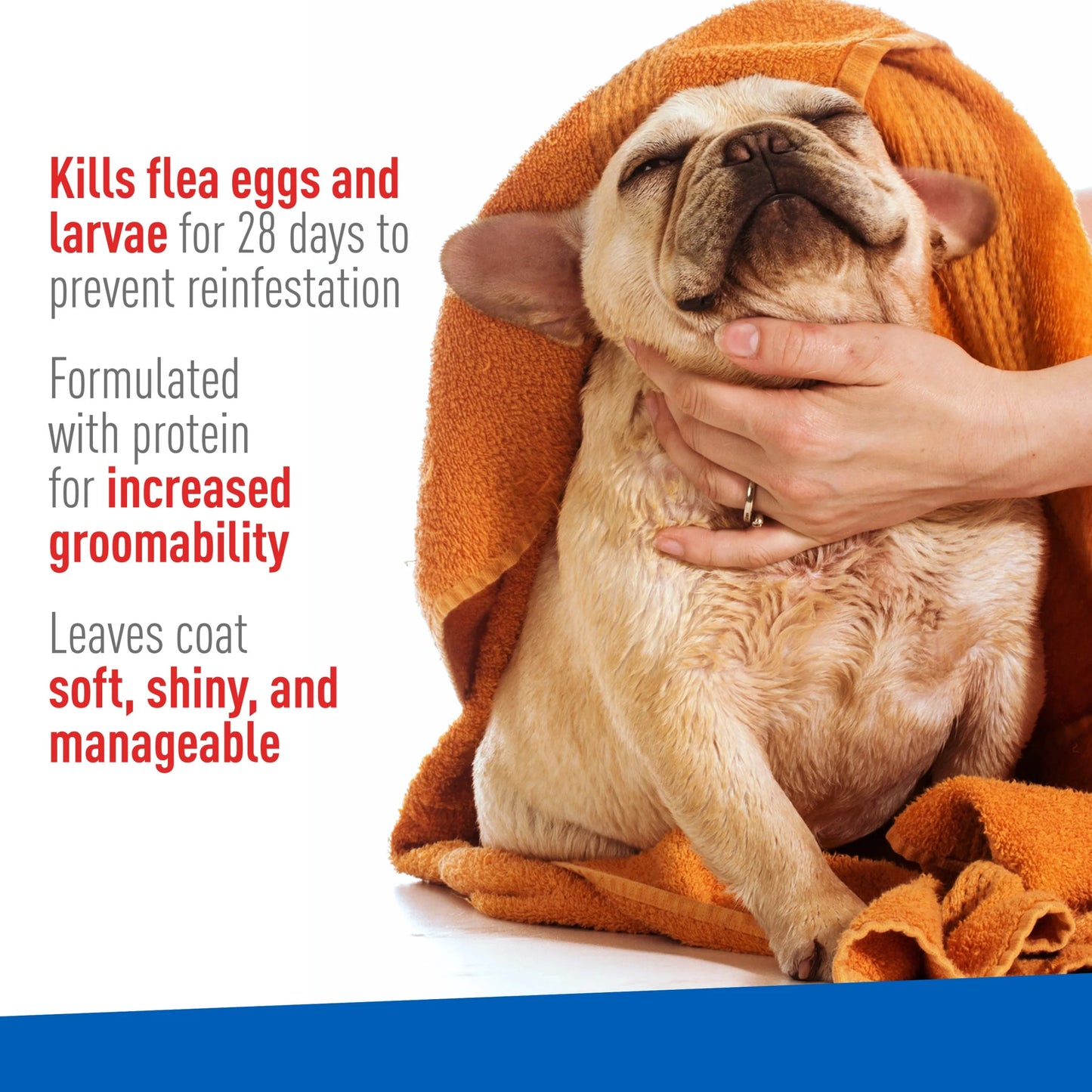 (2 Pack) plus Flea & Tick Foaming Shampoo & Wash for Dogs & Puppies over 12 Weeks, Sensitive Skin Flea Treatment, 10 Oz