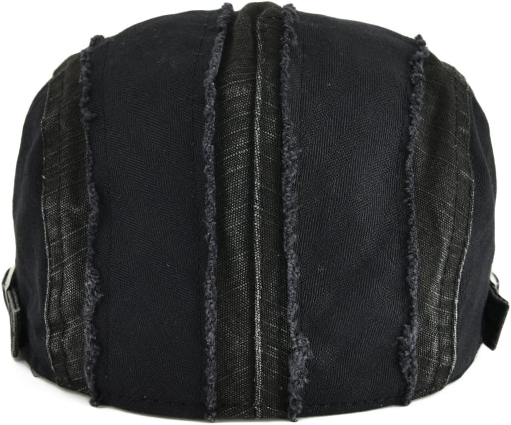 100% Cotton Distressed Ivy Newsboy Caps Cabbie Gatsby Hat